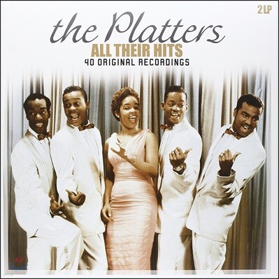 The Platters — Platters (플래터스) - All Their Hits 앨범 커버