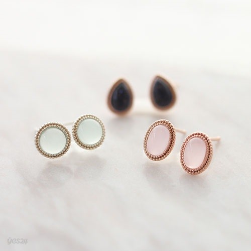 Bright earring (Silver)