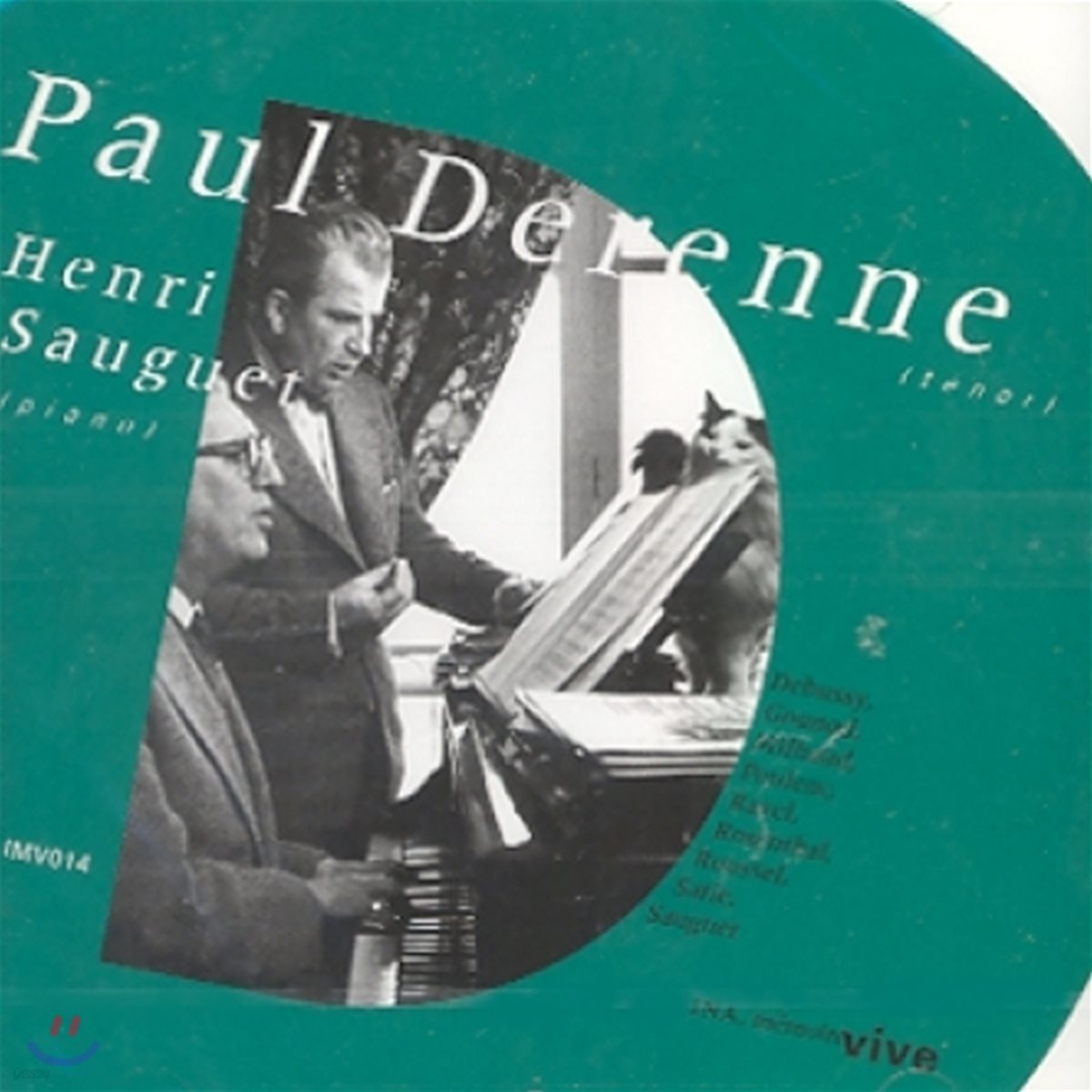 Paul Derenne / Henri Sauguet 테너 폴 드렌느와 앙리 소게의 프랑스 가곡집 - 드뷔시 / 구노 / 미요 / 프랑크 외 (Debussy / Gounod / Milhaud / Franck)