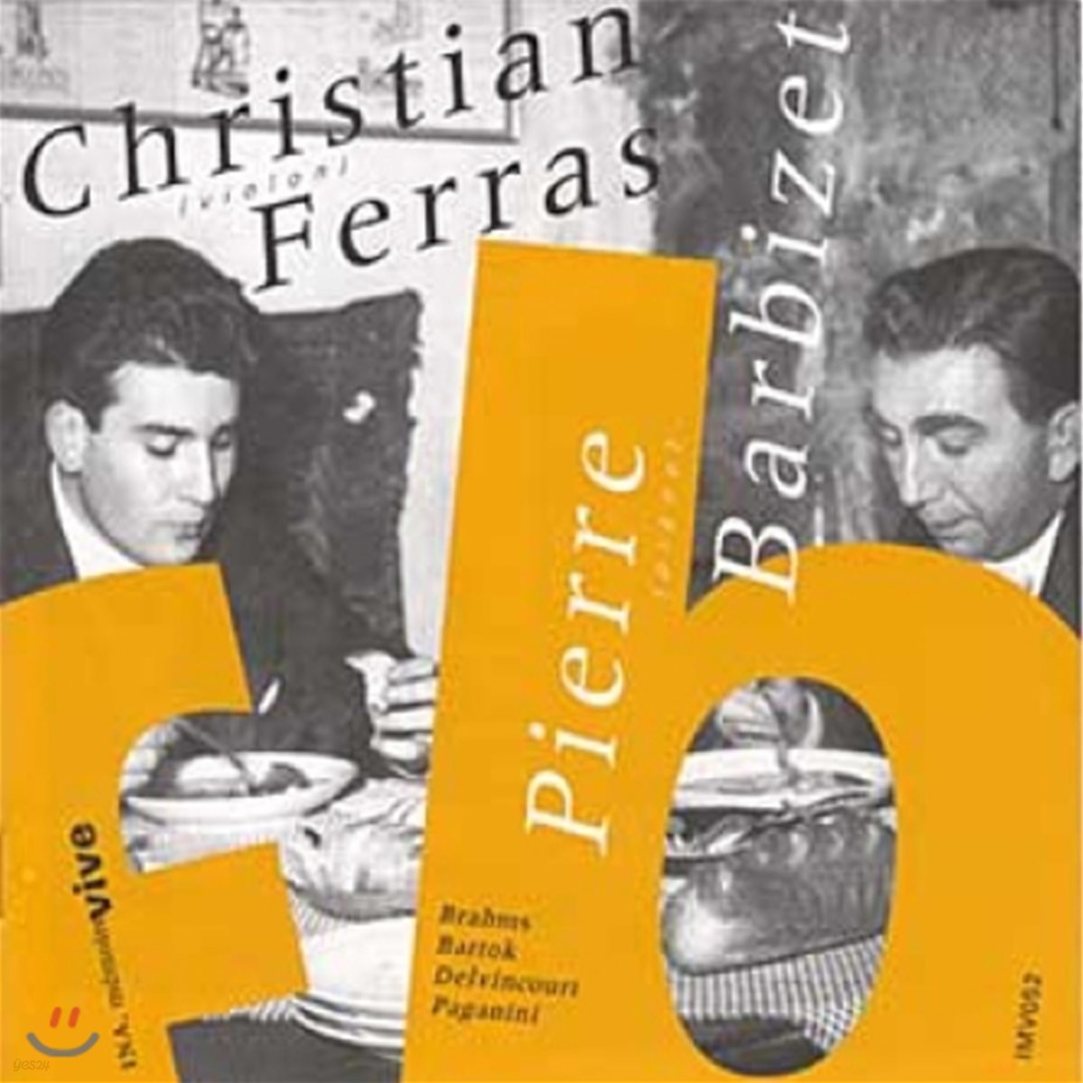 Christian Ferras / Pierre Barbizet 크리스티앙 페라스 &amp; 피에르 바르비제 연주집 - 브람스 / 바르톡 / 파가니니 (Brahms / Bartok / Paganini)