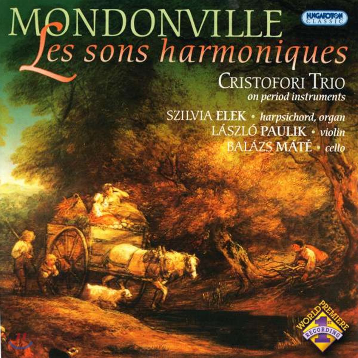 Cristofori Trio 몽동빌: 바이올린과 통주저음을 위한 6개의 소나타 - 크리스토포리 트리오 (Mondonville: Les Sons Harmoniques - Sonatas for Violin &amp; Basso Continuo Op.4)