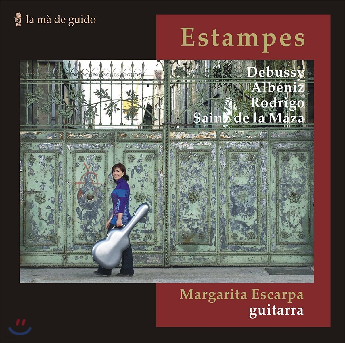 Margarita Escarpa 판화 - 드뷔시 / 알베니스 / 로드리고 / 데 라 마사: 기타 솔로 작품집 - 마르가리타 에스카르파 (Estampes - Debussy / Albeniz / Rodrigo / Sainz de la Maza)