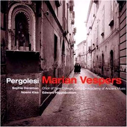 Pergolesi : Maria Vespers : DanemanㆍKissㆍChoir of New College, OxfordㆍAAMㆍHigginbottom