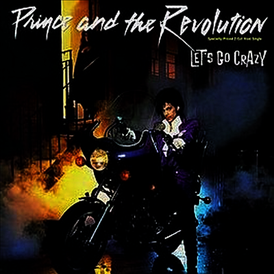 Prince & The Revolution — Let's Go Crazy (45rpm 12"Single) 앨범 커버
