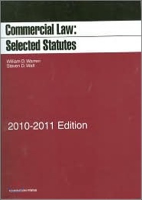 Commercial Law : Selected Statutes, 2010 2011