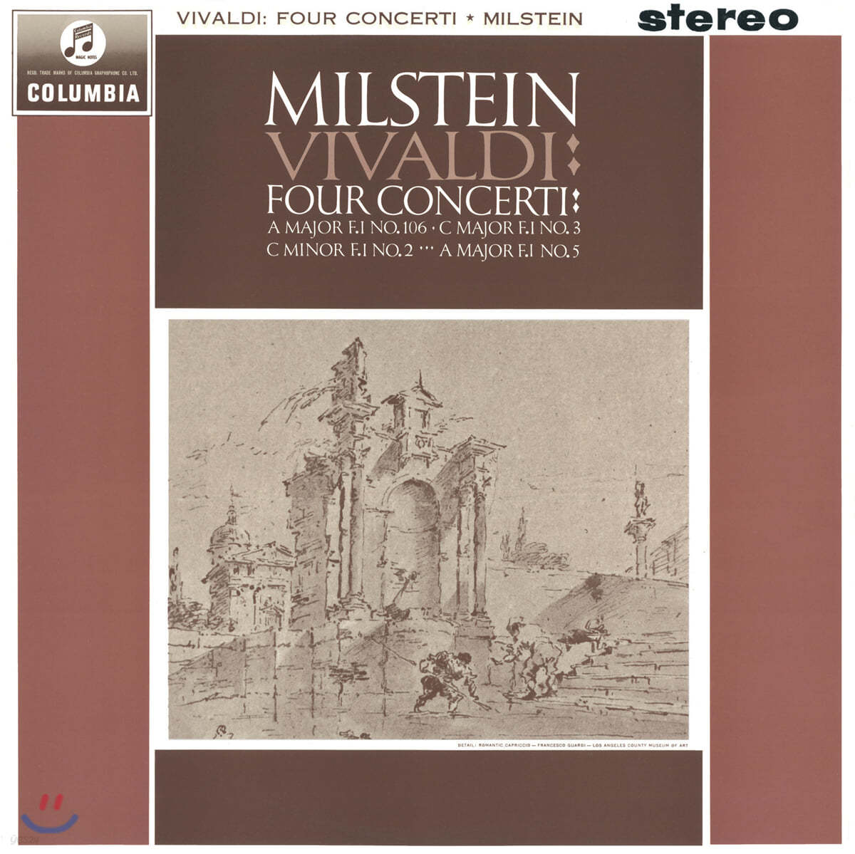 Nathan Milstein 비발디: 4개의 협주곡 - 나단 밀스타인 (Vivaldi : Four Concerti) [LP]