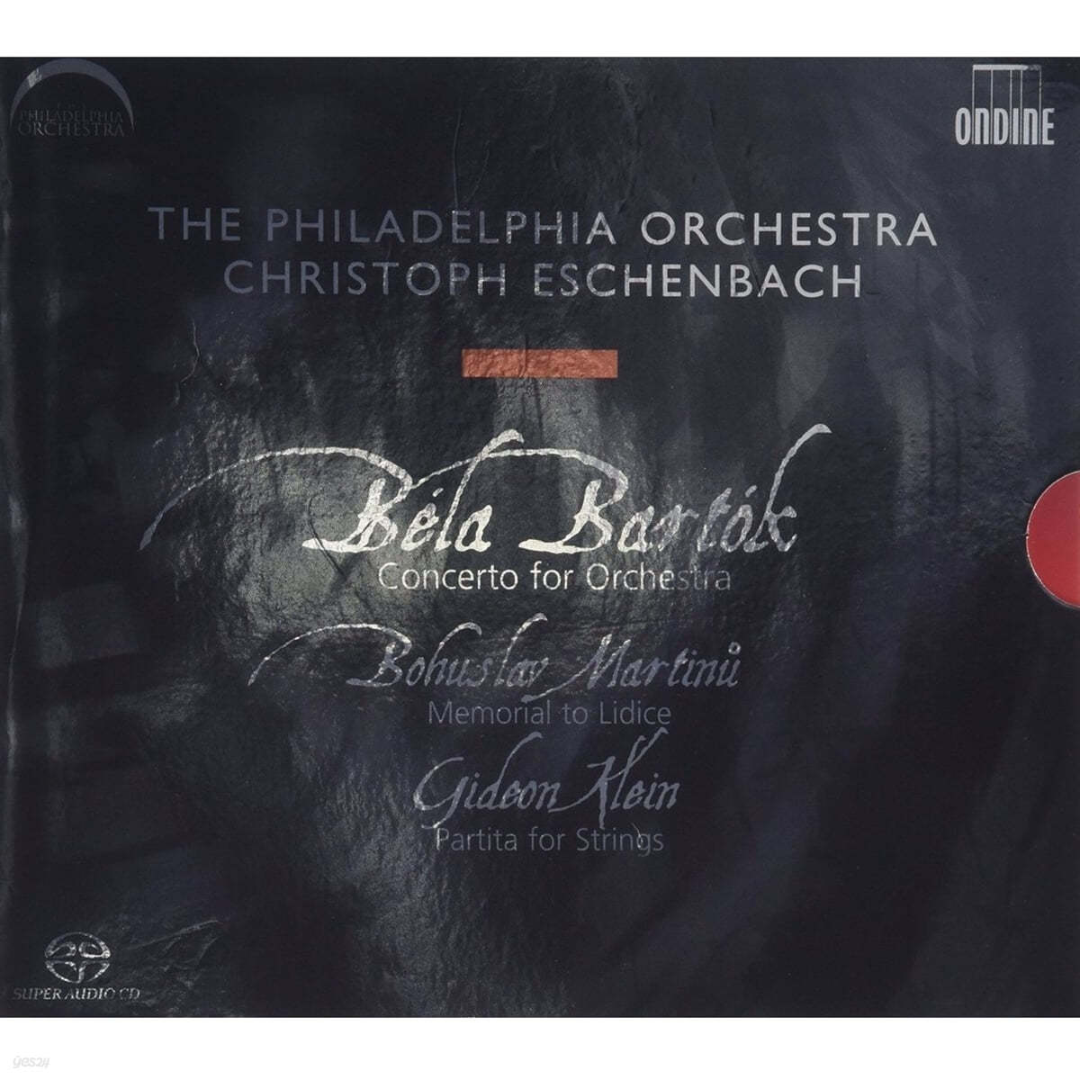 Christoph Eschenbach 바르토크: 관현악 협주곡 / 마르티누: 리디체 추모 외 (Bartok: Concerto for Orchestra Sz.116 / Martinu: Memorial to Lidice H.296)