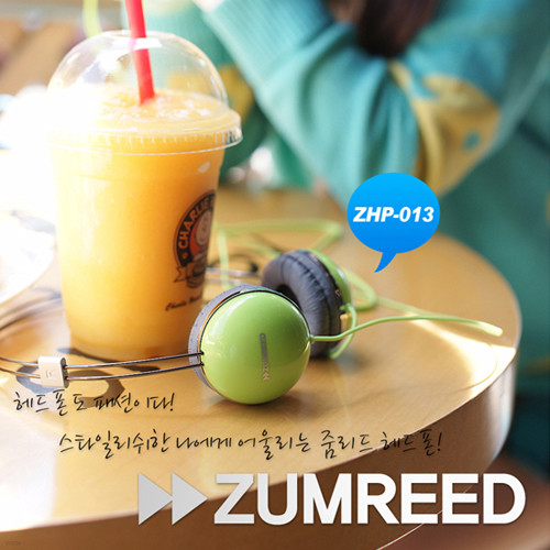 [무료배송] 줌리드 ZHP-013 패션헤드폰/세미오픈형/깜찍한디자인/색상선택