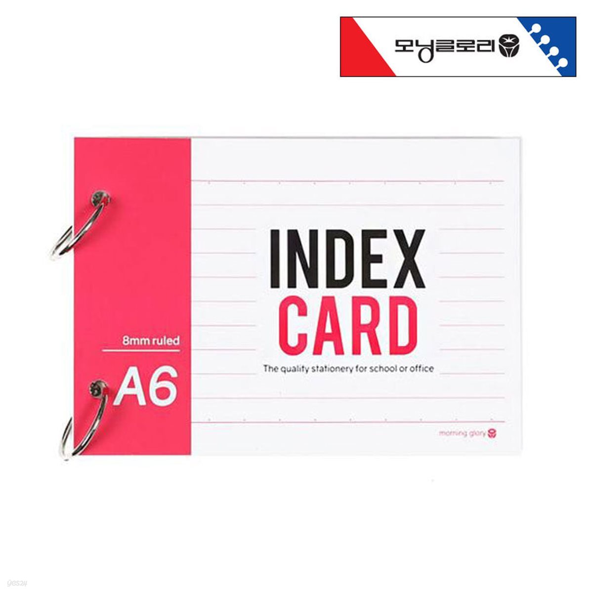 [알앤비]모닝글로리 정보카드 A6 index card A6 단어장 암기장