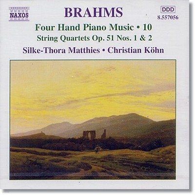 Christian Kohn / Silke-Thora Matthies :    ǾƳ  10 (Brahms: Four Hand Piano Music, Volume 10)