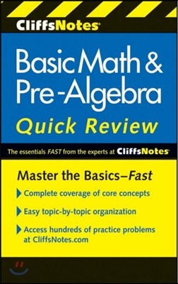 CliffsNotes Basic Math & Pre-Algebra Quick Review