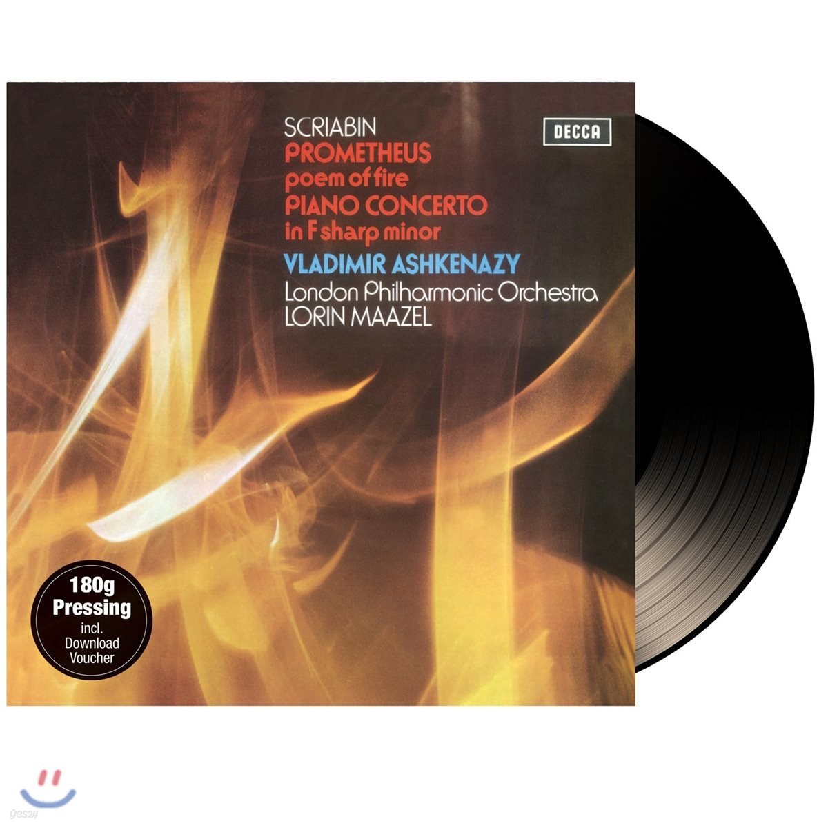 Vladimir Ashkenazy 스크리아빈: 피아노 협주곡, 프로메테우스 - 블라디미르 아쉬케나지 [LP]