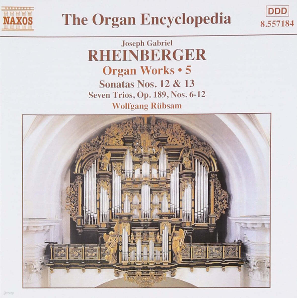 Wolfgang Rubsam 라인베르거: 오르간 작품집 (Josef Rheinberger: Organ Works)