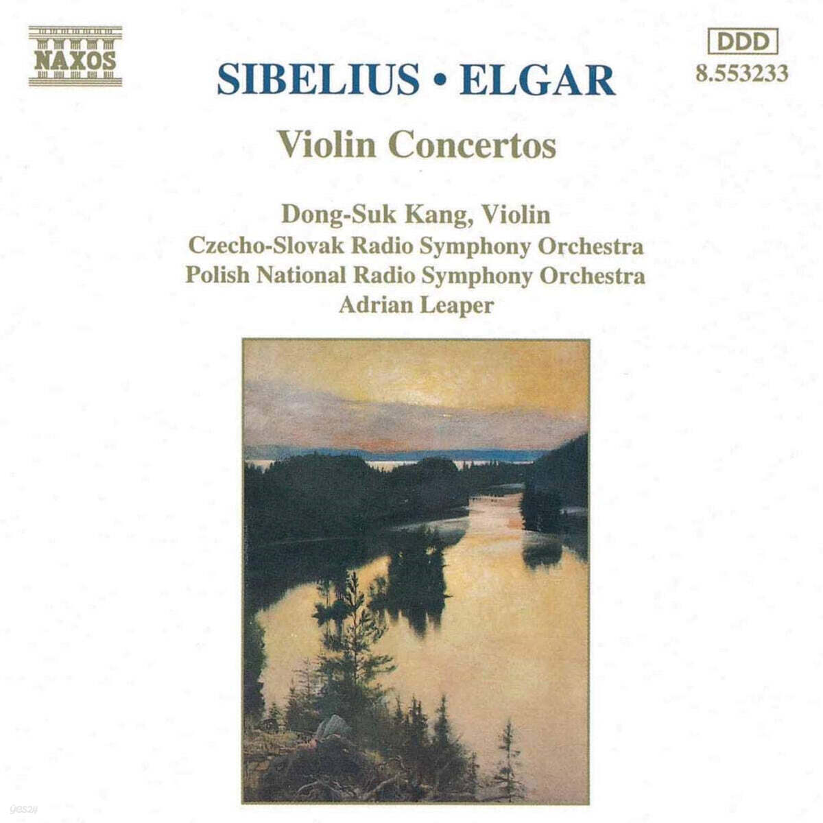 강동석 / Adrian Leaper 시벨리우스 / 엘가: 바이올린 협주곡 (Sibelius: Violin Concerto Op.47 / Elgar: Violin Concerto op.61)