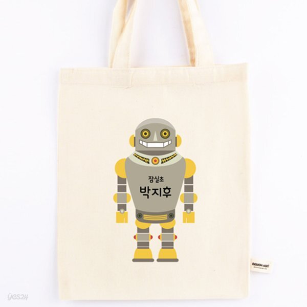 [주문제작]에코백미니로봇A_예거