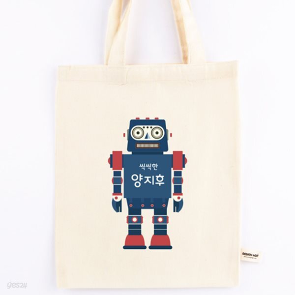 [주문제작]에코백미니로봇A_프랭크