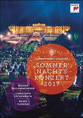Christoph Eschenbach 2017 빈 필하모닉 썸머 나잇 콘서트: 여름 음악회 - 크리스토프 에센바흐, 르네 플레밍 (Summer Night Concert 2017) [DVD]