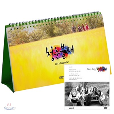 청춘불패 2011 캘린더 + 1주년 특집방송 DVD : 예스24 독점판매상품