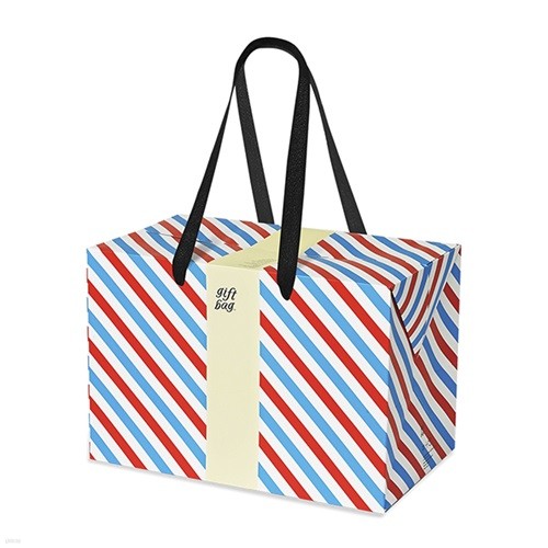 PLUSBOX GIFT BAG (Letter Stripes)