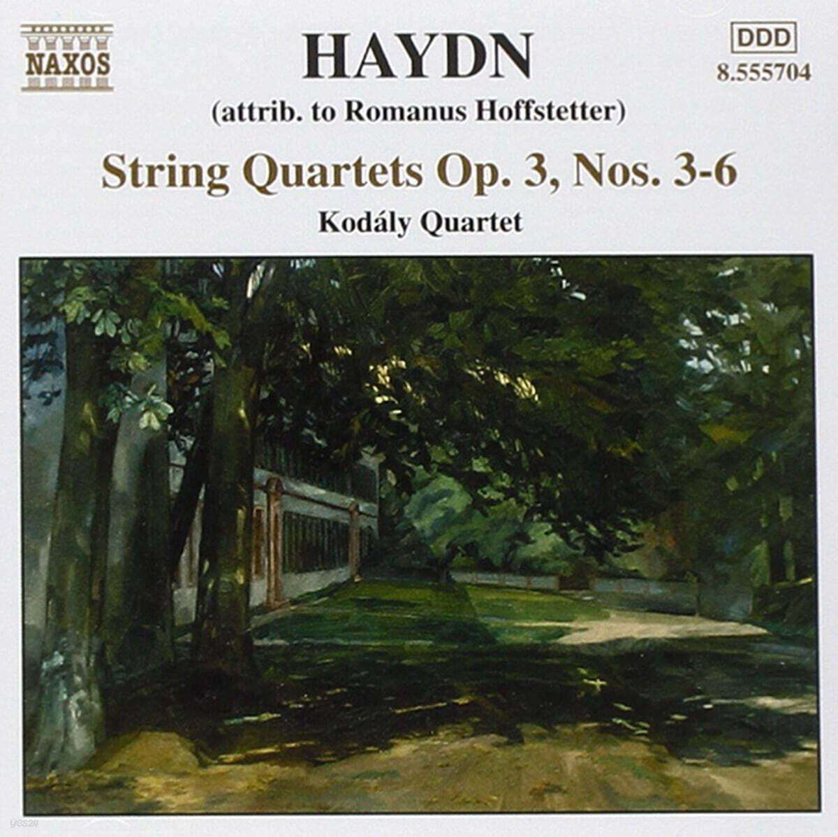 Kodaly Quartet 하이든: 현악 사중주 3-6번 (Haydn: String Quartets Op.3 Nos. 3-6)