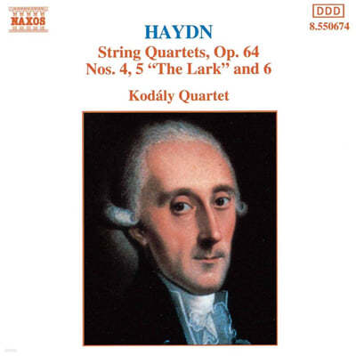 Kodaly Quartet ̵:   4-6 (Haydn: String Quartets Op.64 Nos. 4, 5 'The Lark', 6) 