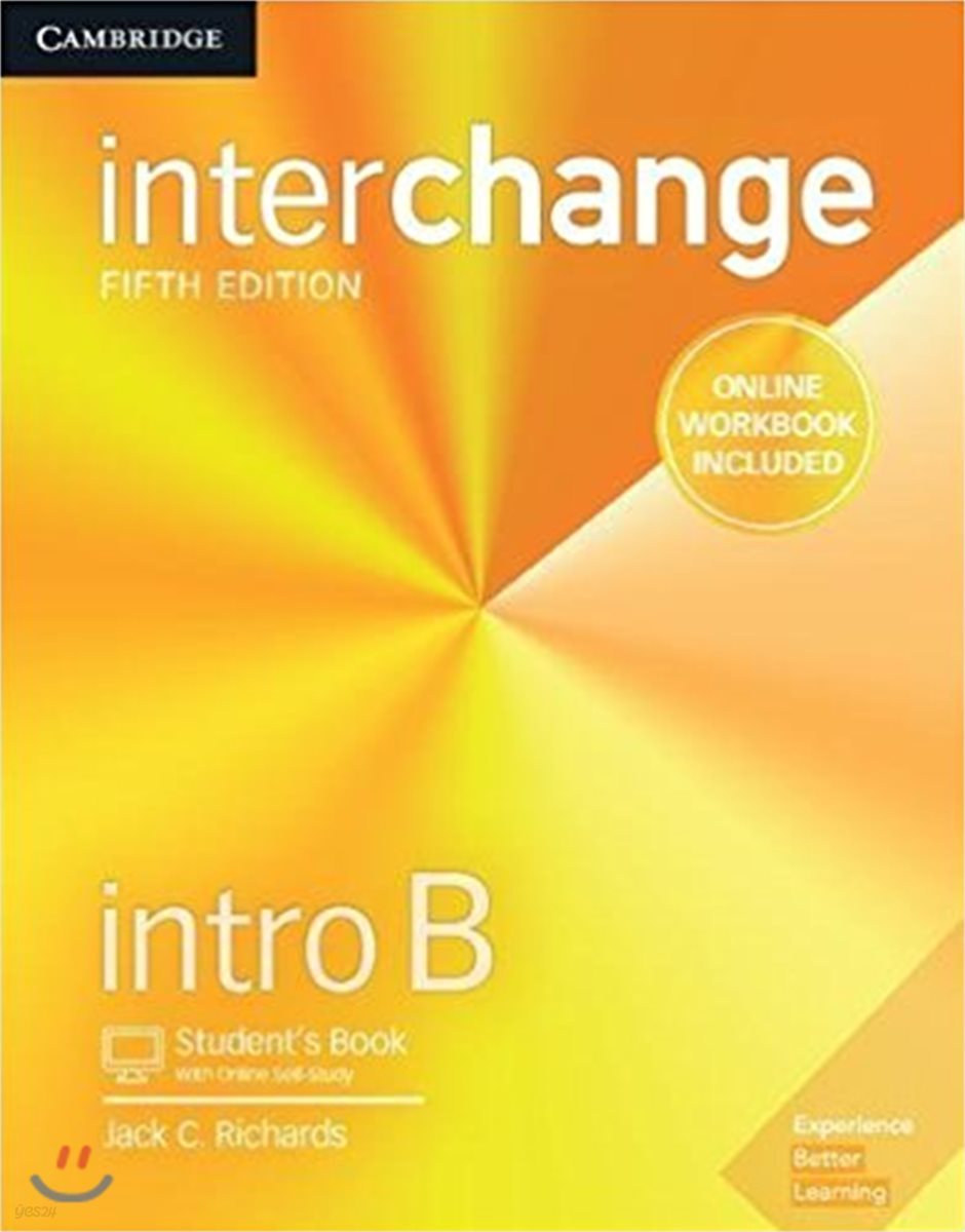 Interchange Intro B Student's Book With Online Self-Study And Online ...