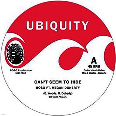 Bosq — Can't Seem To Hide / Take Me (Llimited Edition) 앨범 커버