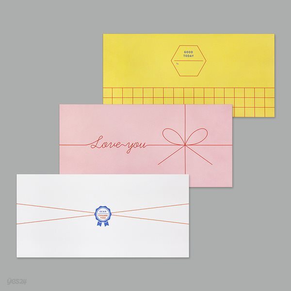 MESSAGE ENVELOPE 3 SET