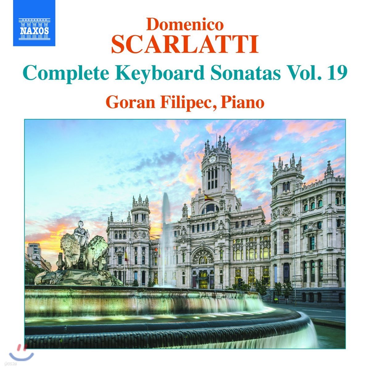 Goran Filipec 도메니코 스카를라티: 건반 소나타 전곡 19집 - 고란 필리펙 (Domenico Scarlatti: Complete Keyboard Sonatas Vol.19)