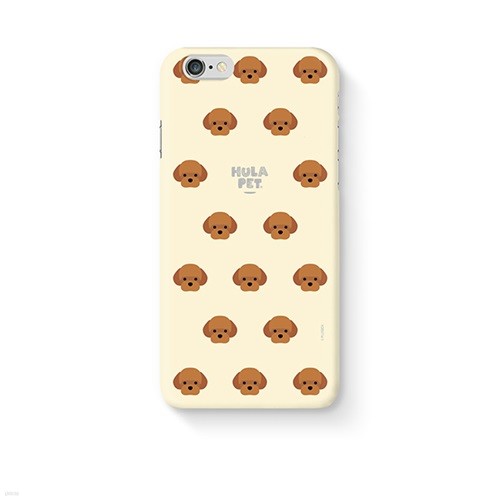 HULA PET PATTERN CASE (Poodle)