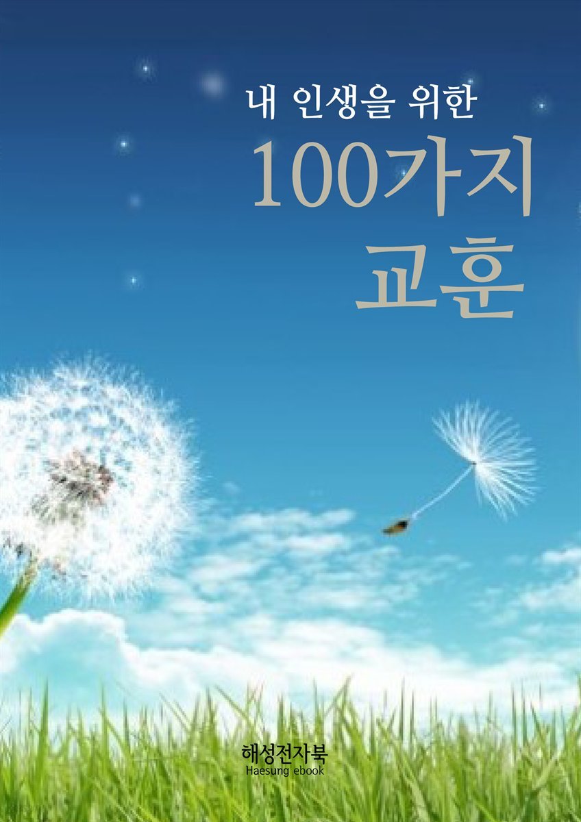 내 인생을 위한 100가지 교훈