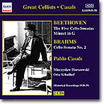 Pablo Casals 베토벤 / 브람스: 첼로 소나타 - 파블로 카잘스 (Beethoven / Brahms: Cello Sonatas)