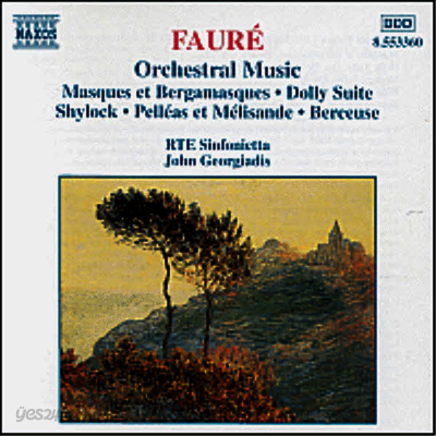 포레 : 관현악 작품집 (Faure : Orchestral Music)(CD) - John Georgiadis