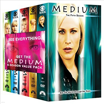 Medium: Five Season Pack (̵)(ڵ1)(ѱ۹ڸ)(DVD)