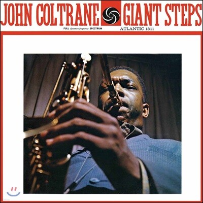 John Coltrane,Tommy Flanagan,Wynton Kelly,Art Taylor,Paul Chambers,Jimmy Cobb — John Coltrane (존 콜트레인) - Giant Steps 앨범 커버
