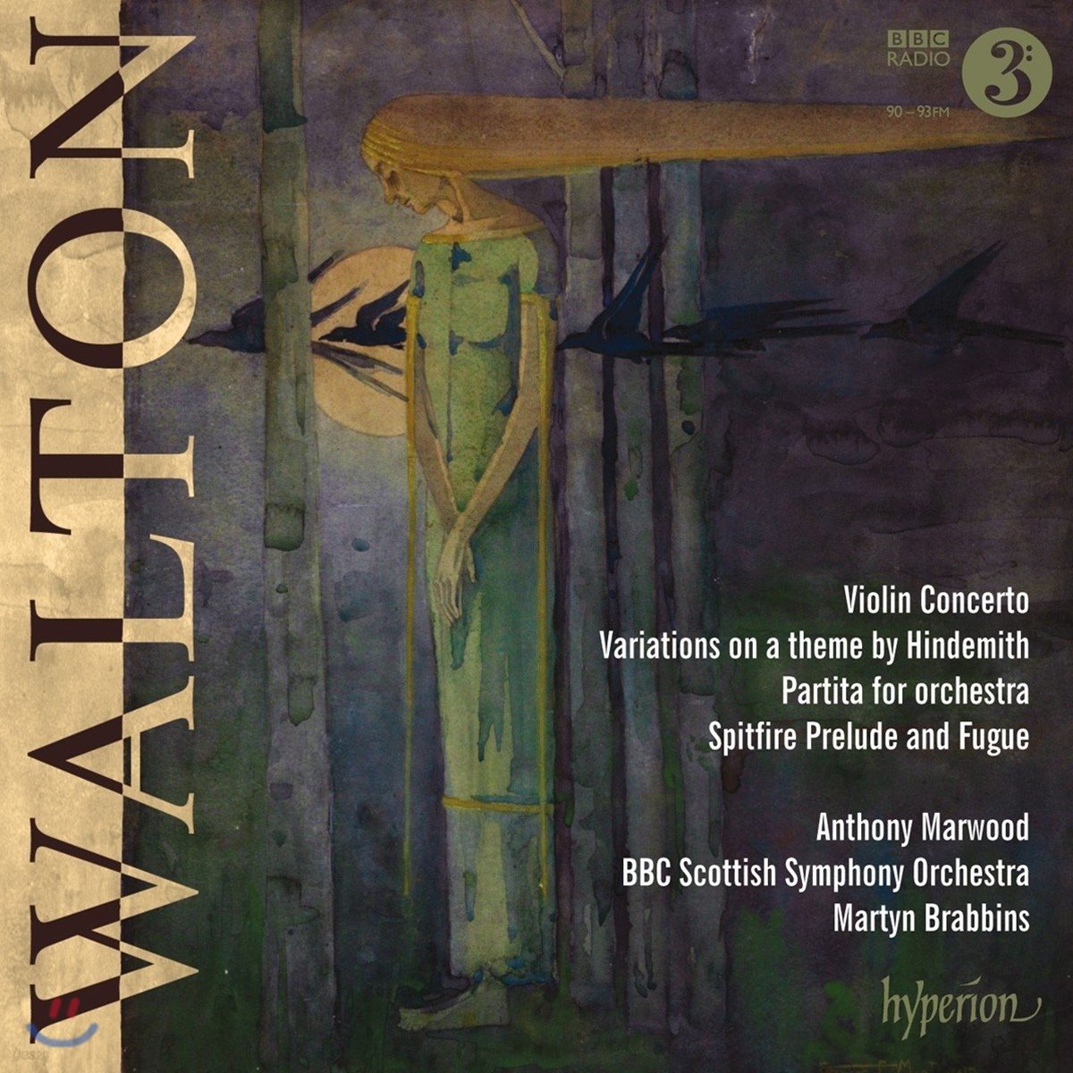 Martyn Brabbins 윌리엄 월튼: 바이올린 협주곡, 파르티타, 힌데미트 주제에 의한 변주곡 - 마틴 브래빈스 (William Walton: Violin Concerto, Partita For Orchestra, Hindemith Variations)