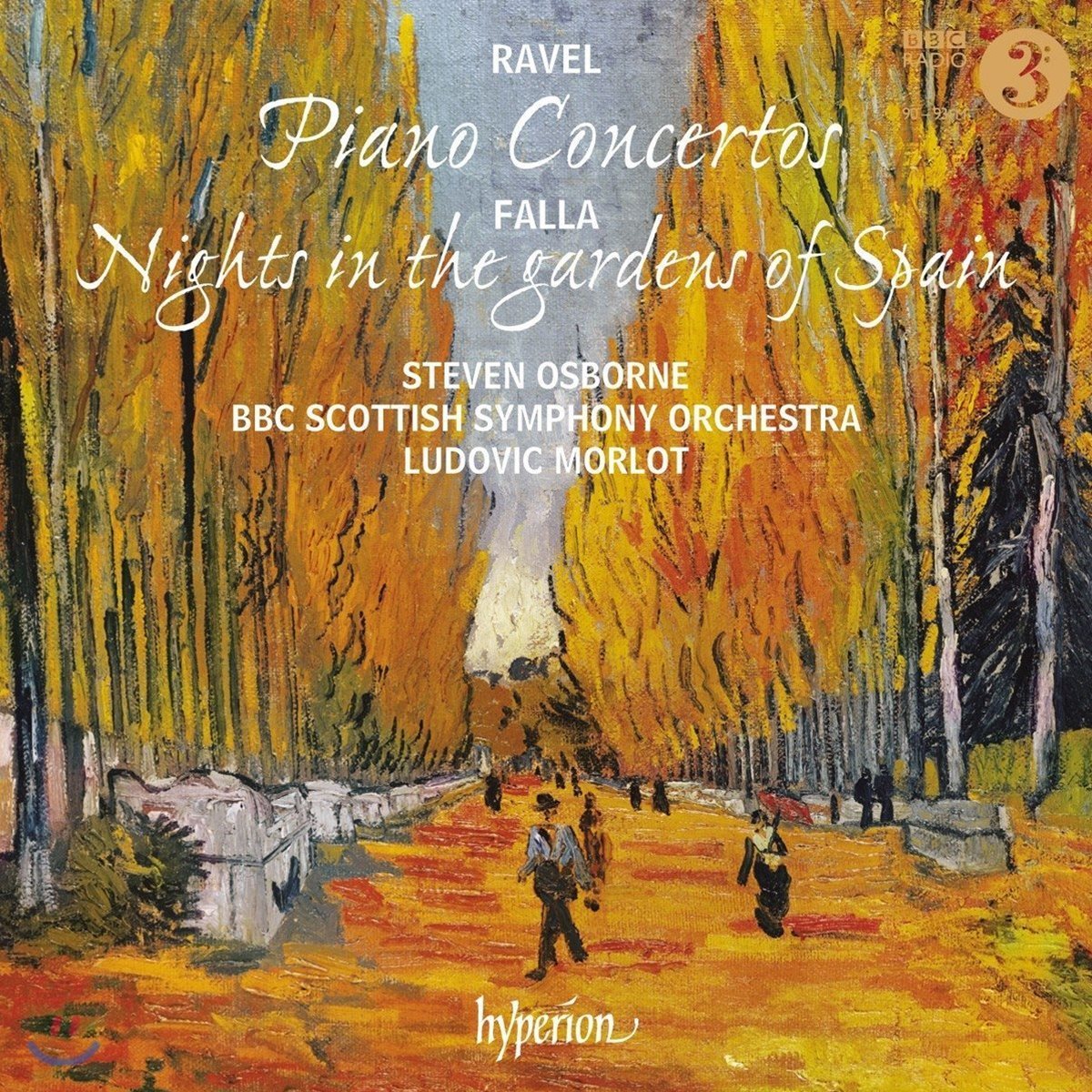 Steven Osborne 라벨: 피아노 협주곡 / 파야: 스페인 정원의 밤 - 스티븐 오스본 (Ravel: Piano Concertos / Falla: Nights In The Gardens Of Spain)