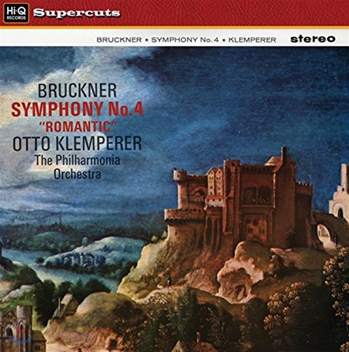 Otto Klemperer 브루크너: 교향곡 4번 &#39;낭만적&#39; - 필하모니아 오케스트라, 오토 클렘페레 (Bruckner: Symphony No.4 &#39;Romantic&#39;) [LP]