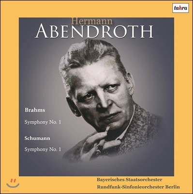 Hermann Abendroth :  1 / :  1 - 츣 ƺƮƮ, ̿  Ǵ,   Ǵ (Brahms / Schumann: Symphony No.1) [2 LP]