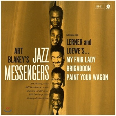Art Blakey,Johnny Griffin,Art Blakey & The Jazz Messengers,Bill Hardman,Spanky DeBrest,Sam Dockery — Art Blakey & The Jazz Messengers (아트 블레이키 앤 더 재즈 메신저스) - Play Lerner & Loewe 앨범 커버