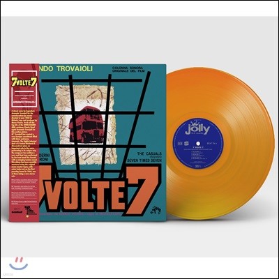 7 곱하기 7 영화음악 (7 Volte 7 OST by Armando Trovajoli 아르만도 트로바졸리) [오렌지 컬러 디스크 LP]