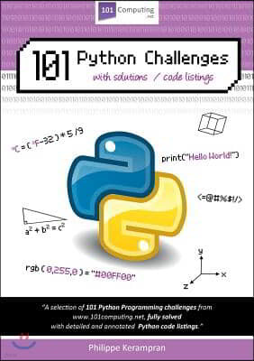 101 Python Challenges with Solutions / Code Listings