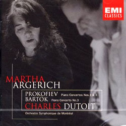 Prokofiev / Bartok : Piano Concerto : ArgerichDutoit