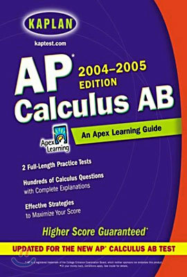 AP Calculus AB, 2004-2005 Edition