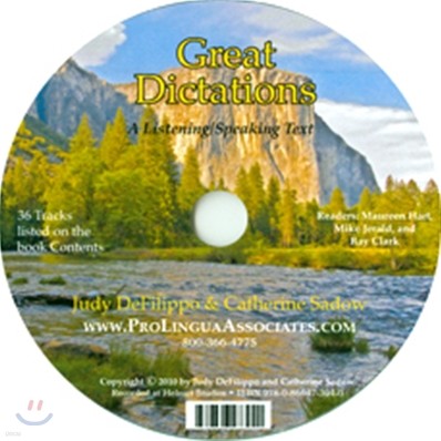 Great Dictations : Audio CD