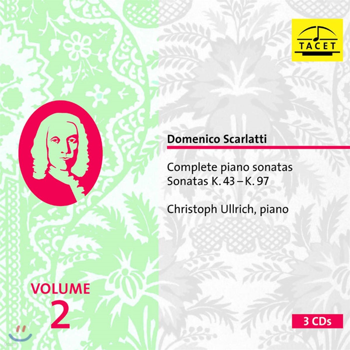 Christoph Ullrich 스카를라티: 건반 [피아노] 소나타 전곡 2집 K.43-97 - 크리스토프 울리히 (D. Scarlatti: Complete Piano Sonatas Vol.2)