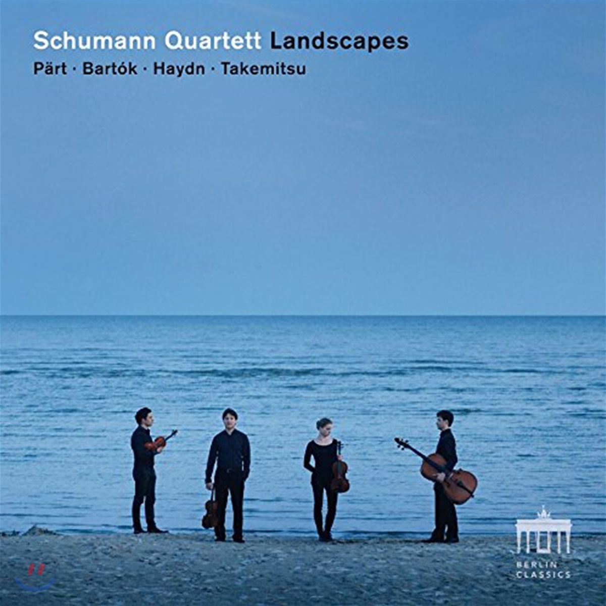 Schumann Quartett 하이든: 현악 사중주 &#39;일출&#39; / 다케미츠: 풍경 / 바르톡: 사중주 2번 / 패르트: 프라트레스 - 슈만 콰르텟 (Landscapes - Haydn / Arvo Part / Bartok / Takemitsu)