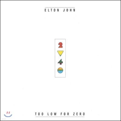 Elton John — Too Low For Zero 앨범 커버
