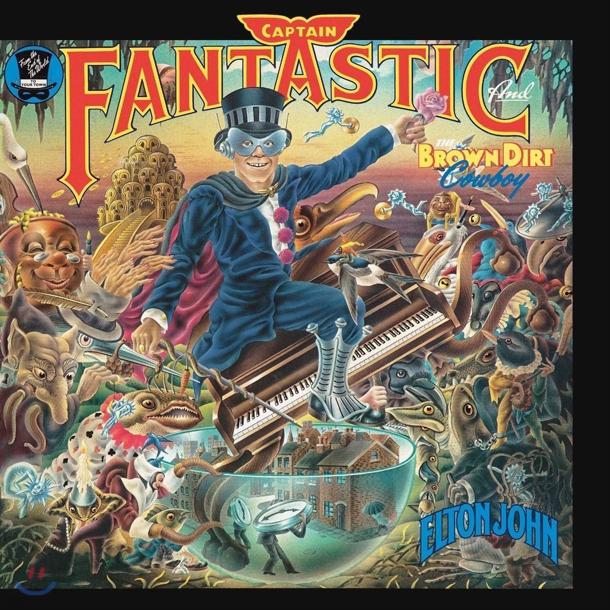 Elton John (엘튼 존) - Captain Fantastic &amp; The Brown Dirt Cowboy [LP]
