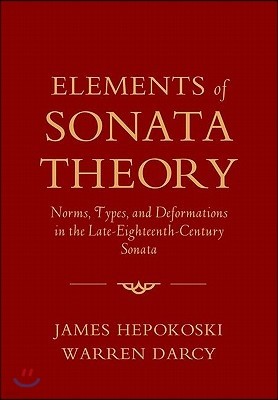 Elements of Sonata Theory: Norms, Types, and Deformations in the Late-Eighteenth-Century Sonata